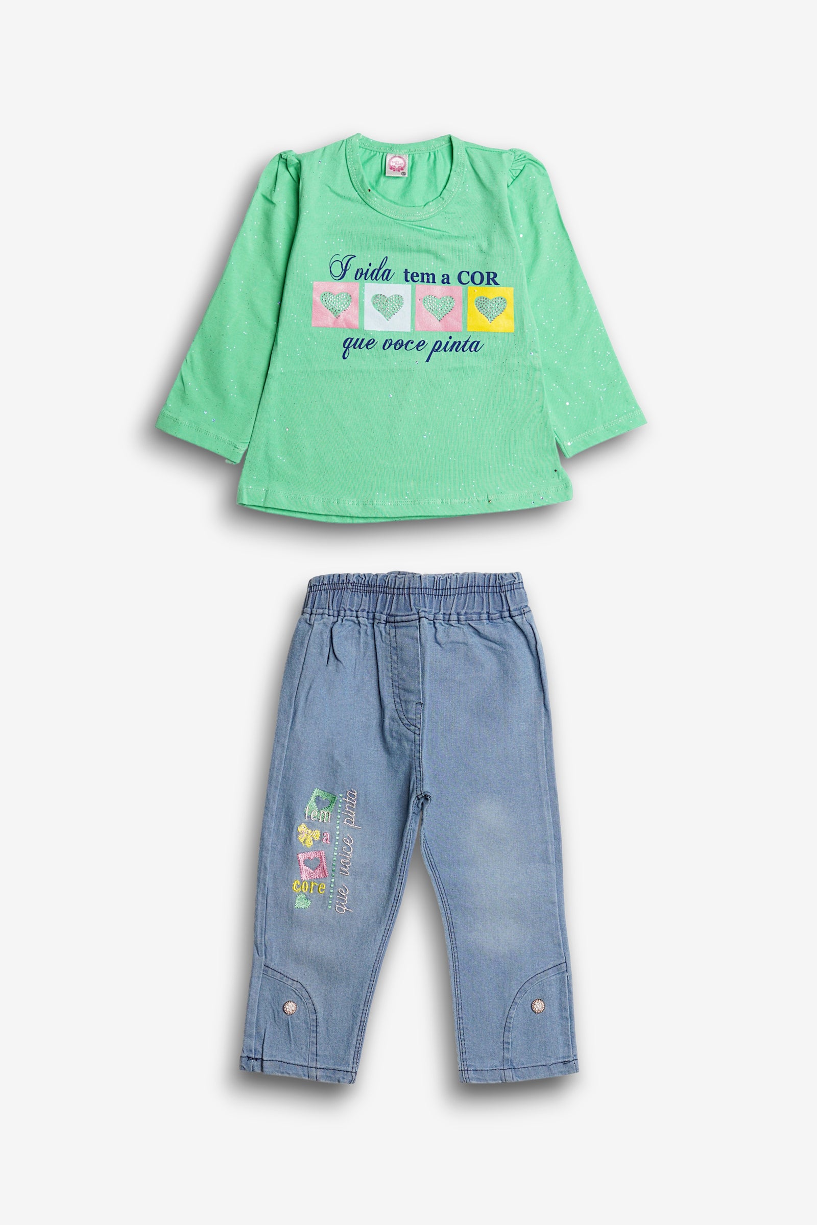 Baby Rose Cotton Set