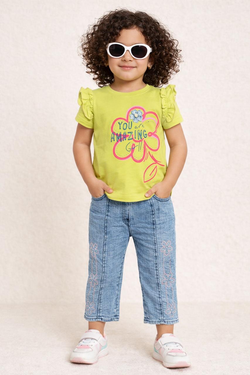 Lovely Star Fashion Girl Suit