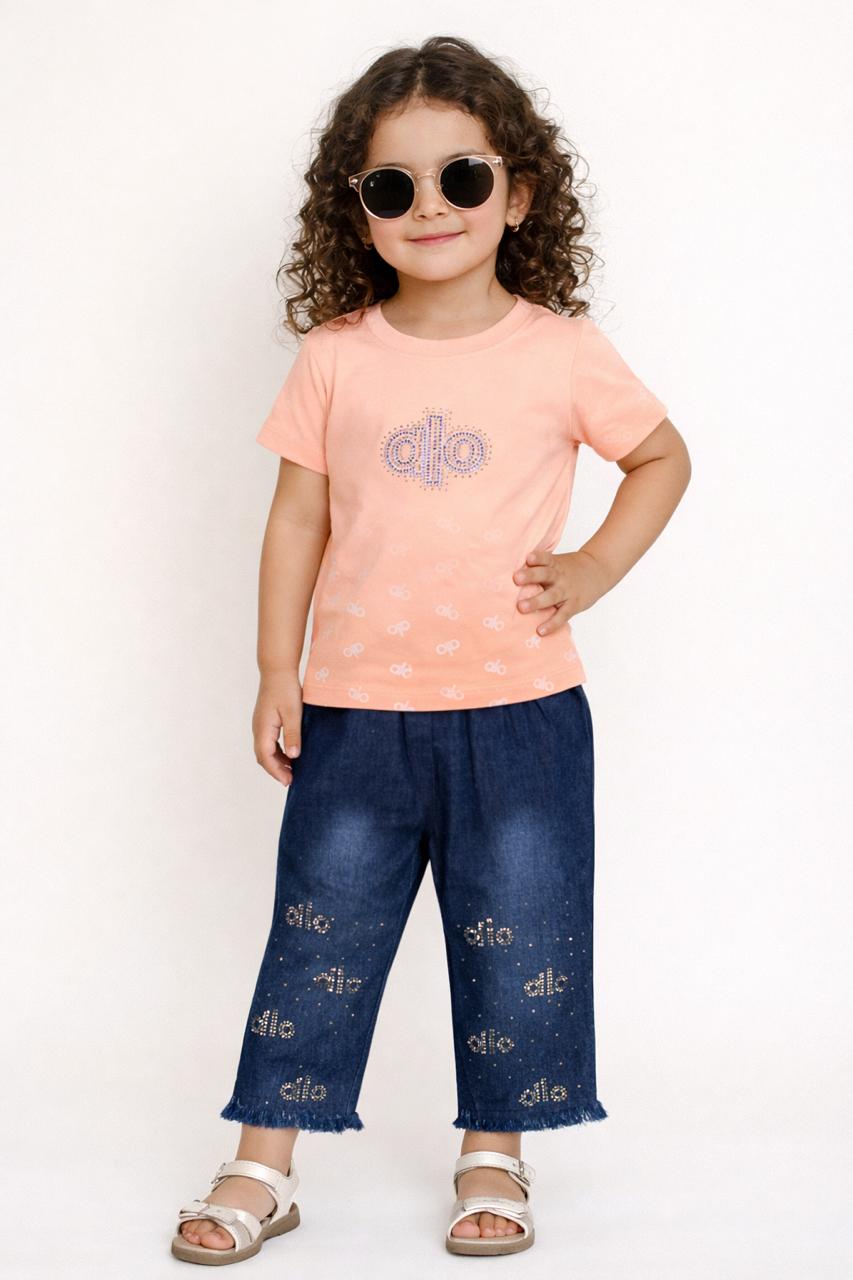 Pretty Petal Girls Suit Set