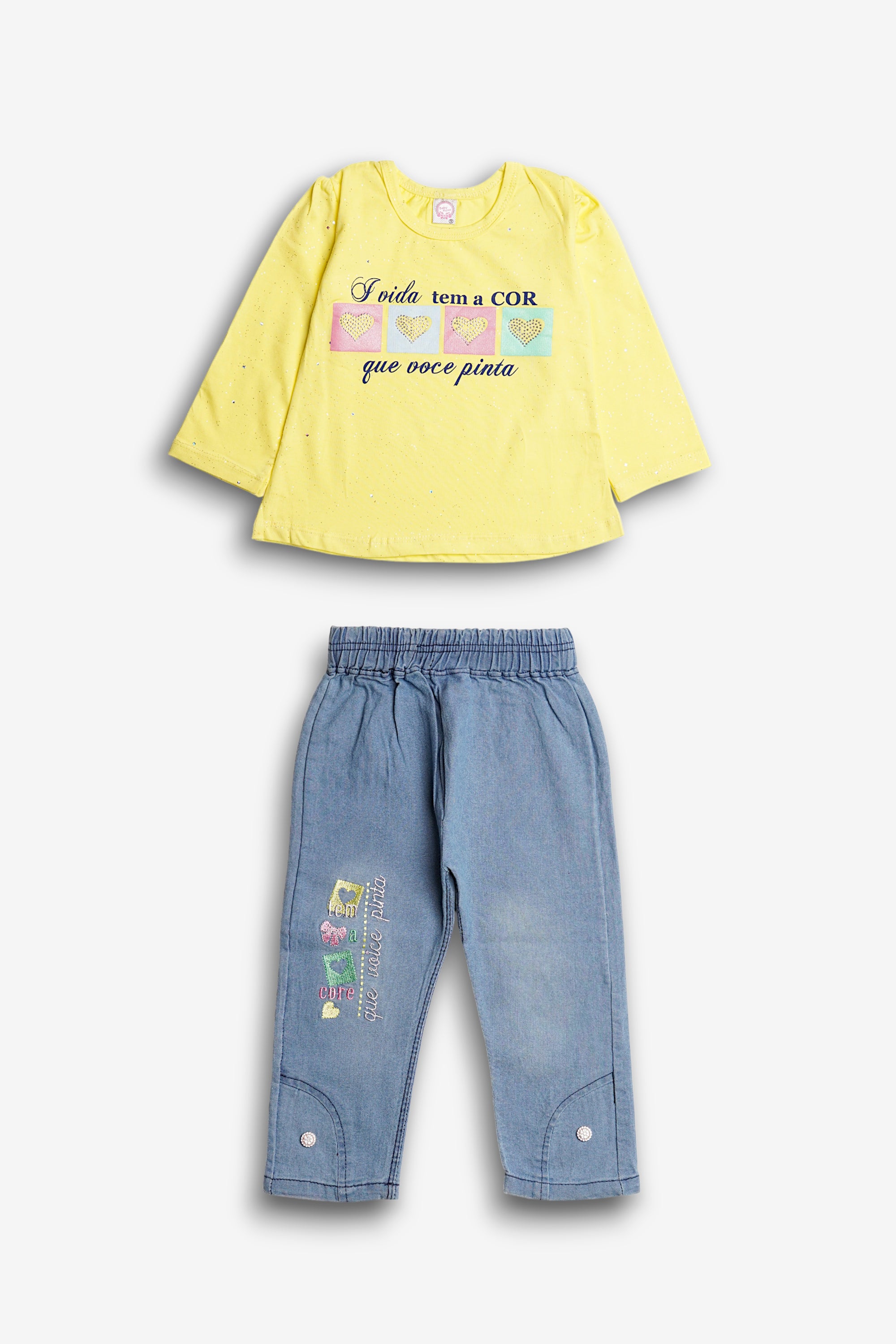 Baby Rose Cotton Set