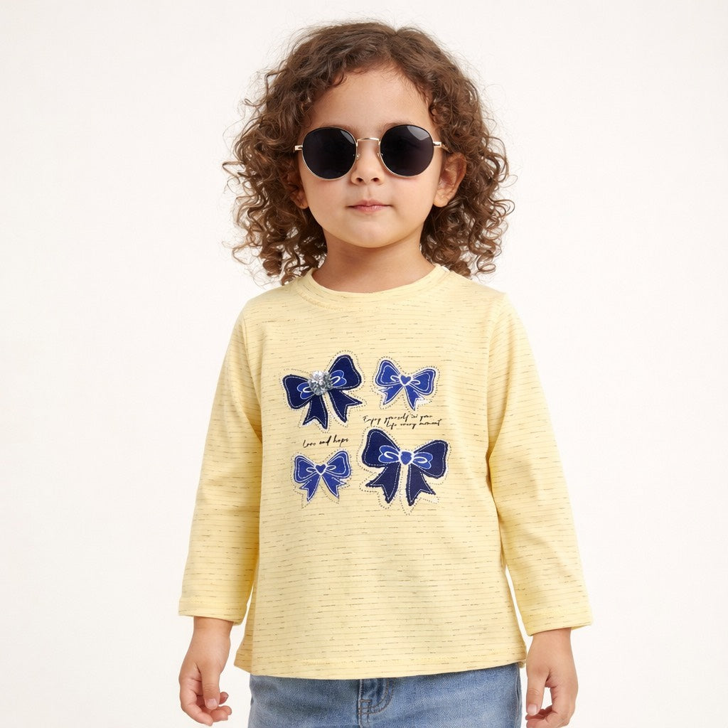 Bow – Girl T-Shirt