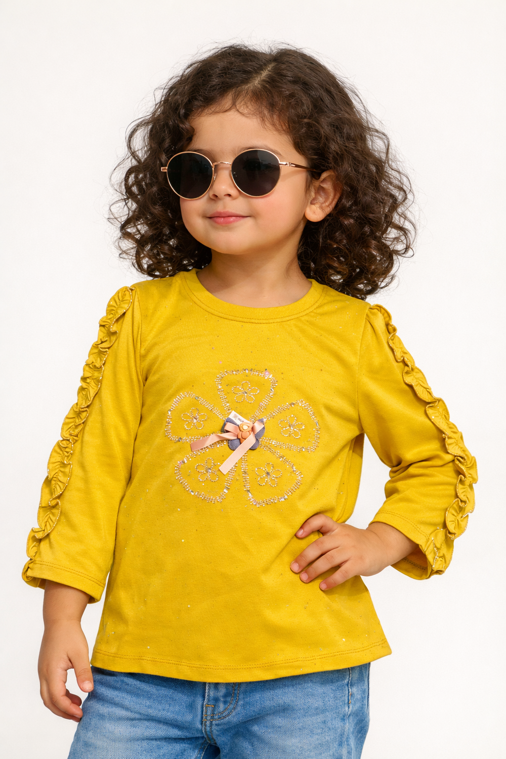 Flower Dreams Baby Outfit - Girl T-Shirt