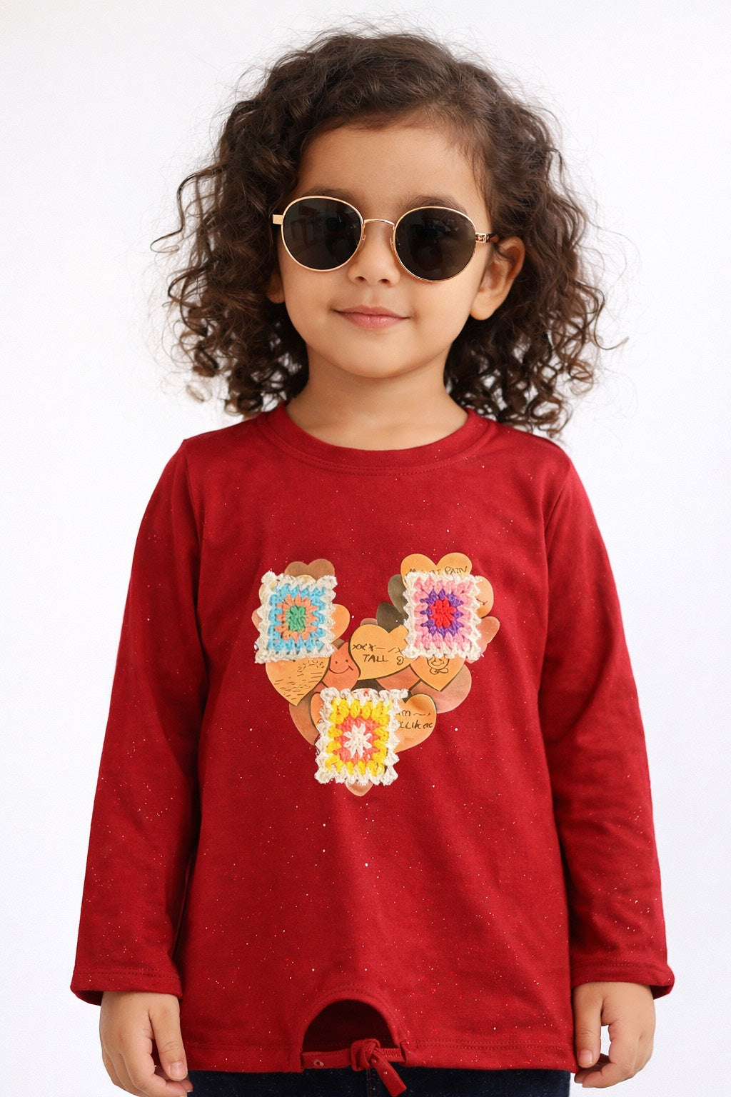 Elegant Little Bloom – Girl T-Shirt