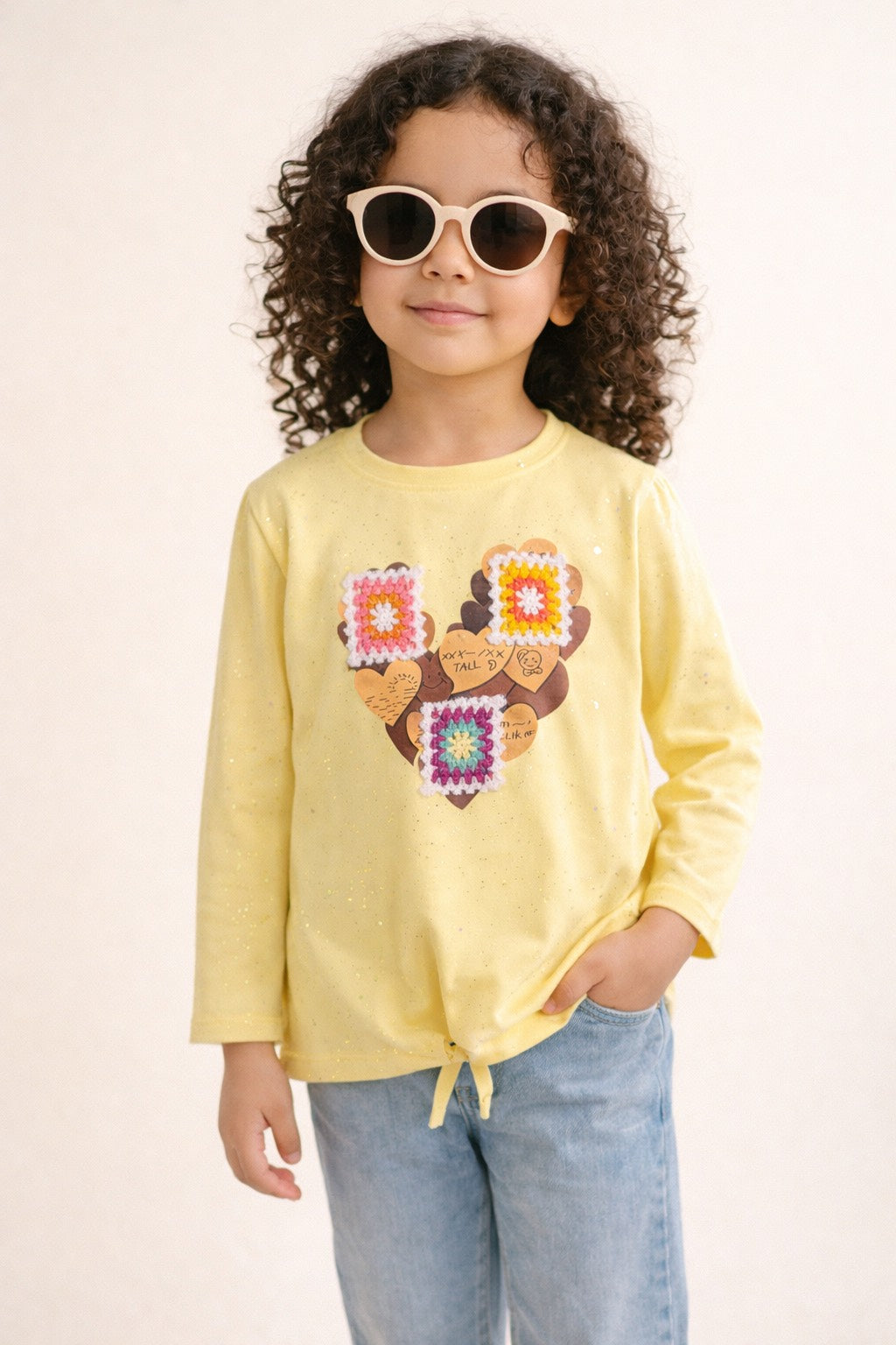 Elegant Little Bloom – Girl T-Shirt