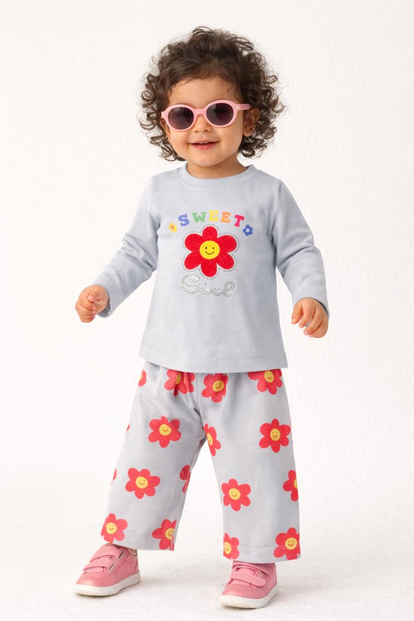 Luxe Baby Lycra Set - Infant Girl Suit