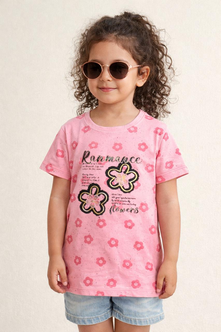 Gentle Feel Cotton Girls T-Shirt