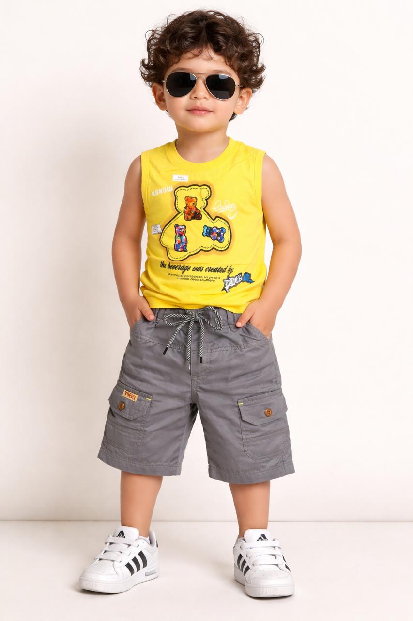 Kids Soft Cotton Summer Outfit – Lightweight & Stylish