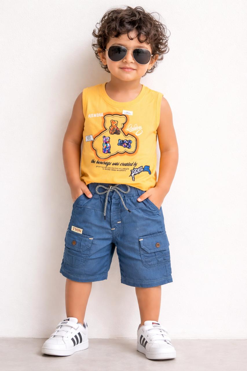 Kids Soft Cotton Summer Outfit – Lightweight & Stylish