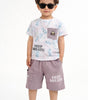 Boys Summer 2-Piece Casual Set (T-Shirt & Shorts)