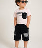 Kids Soft Cotton Summer Outfit (T-Shirt & Shorts)