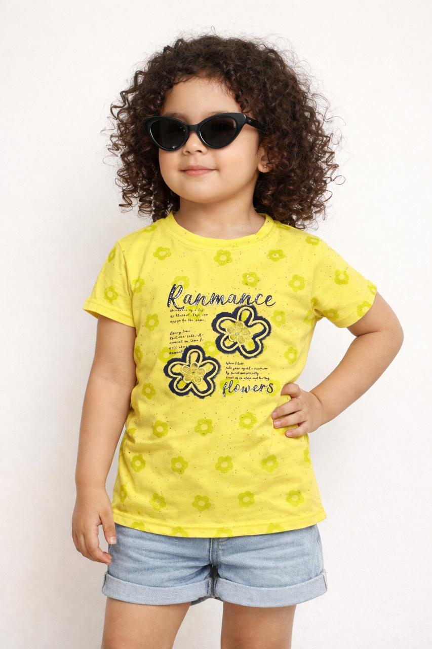Gentle Feel Cotton Girls T-Shirt