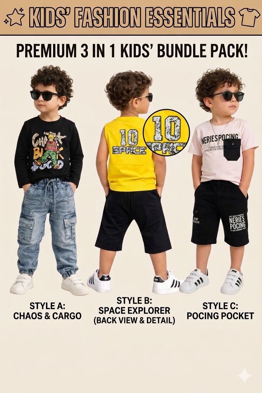 2-3.5 years (3 in 1 Pack)